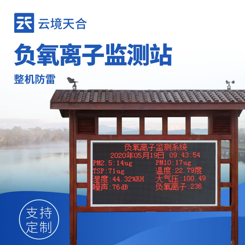 負氧離子監測站介紹